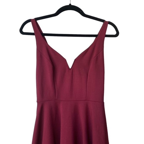 Urban Outfitters Mini‎ Dress XS Valentine's Day Fit and Flare Date Night Red - Picture 7 of 12